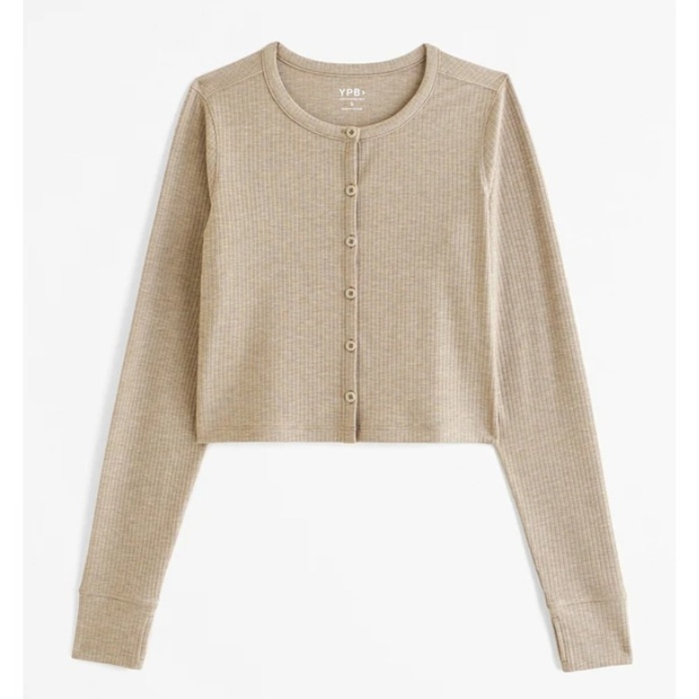 YPB Active Rib Cardigan Athleisure Activewear